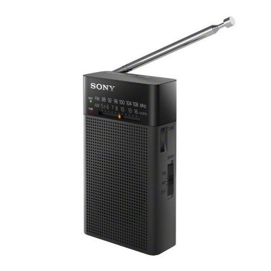 Sony CF-P26 Radio Portátil Analógica Negro