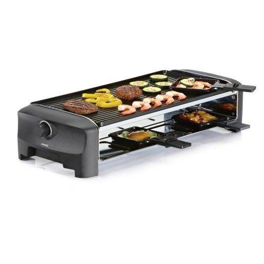 Princess 162840 Raclette 8 Grill e Teppanyaki Party