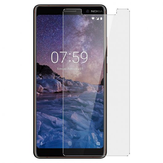 Avizar Protector Cristal Templado para Nokia 7 Plus