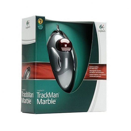 Logitech Trackman Marble Ratón Ambidiestro