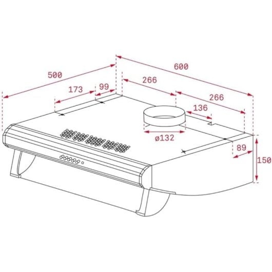 Teka C 6420 Exaustor 60cm D Branco