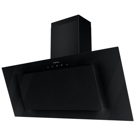 Mepamsa Luna 90 Campana Decorativa 90cm Cristal Templado Negro