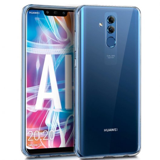Cool Funda Silicona Transparente para Huawei Mate 20 Lite