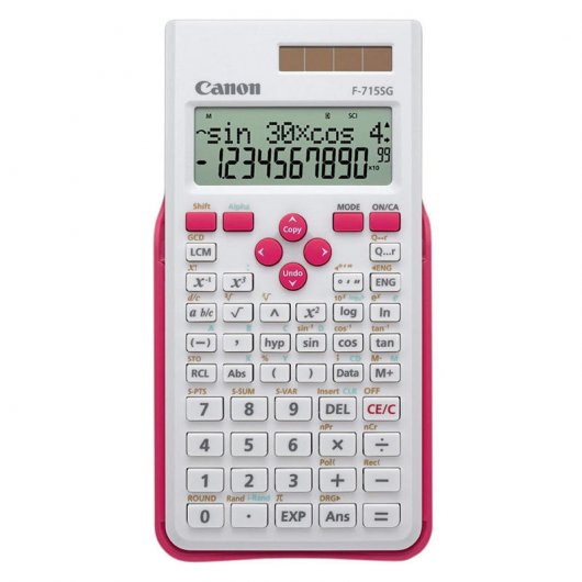 Canon F-715SG Calculadora Científica Blanco/Rosa