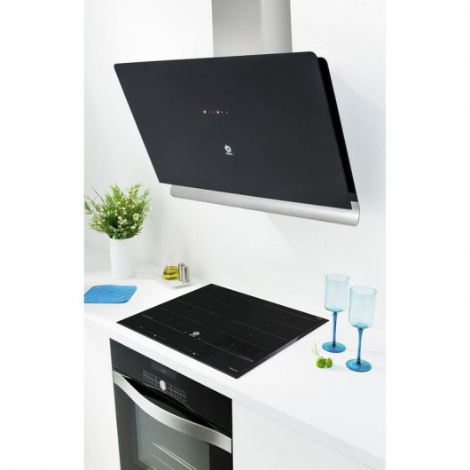Balay 3BC598GN Campana Decorativa Diseño Inclinado 90cm A+ Negra