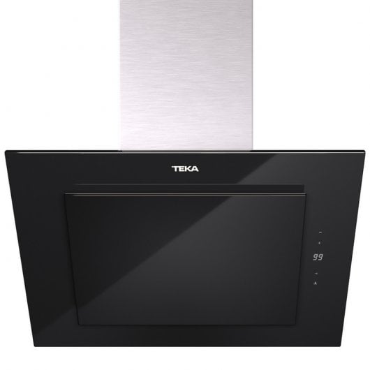 Teka DVT 985 Campana Decorativa Vertical 90cm de Cristal Negro