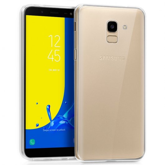 Cool Funda Silicona Transparente para Samsung Galaxy J6