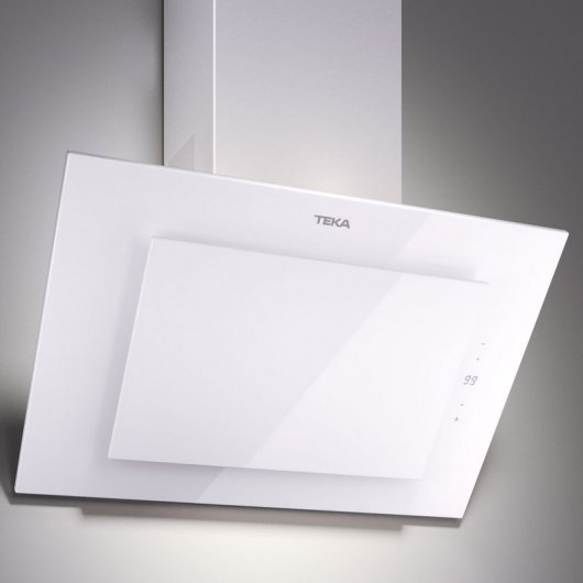Teka DVT 785 Campana Decorativa Vertical 70cm de Cristal Blanco