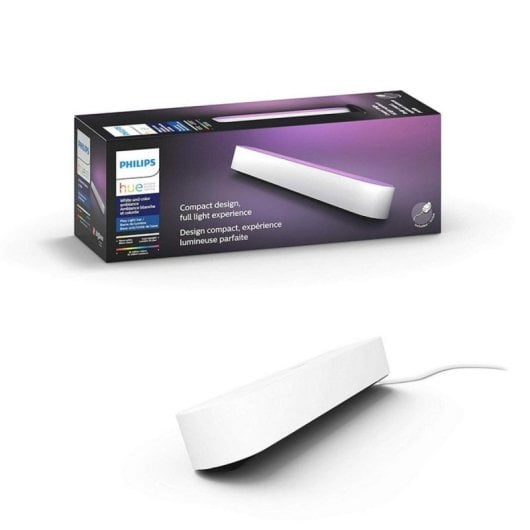 Barre lumineuse Philips Hue Play Extension Blanc LED 530 lm Bluetooth Zigbee dimmable