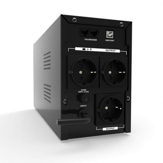 Talius 1200VA SAI LED Shucko/RJ-45/RJ-11