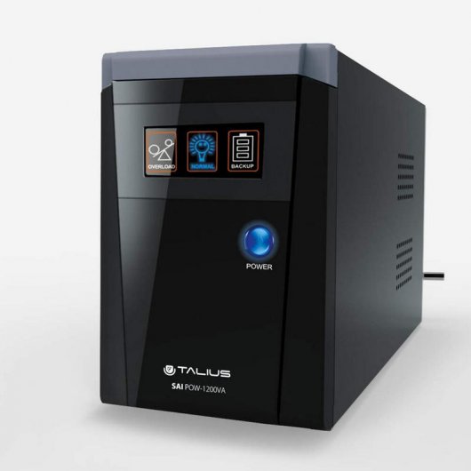 Talius 1200VA SAI LED Shucko/RJ-45/RJ-11