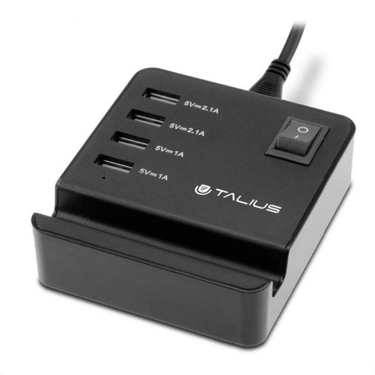 Talius CHA-4003 Cargador USB 2A 4 Puertos