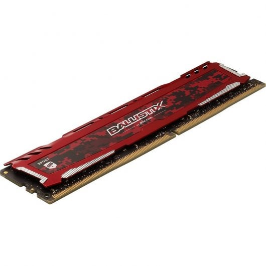 Crucial Ballistix Sport LT Red Single Rank DDR4 2666 PC4-21300 2x8GB CL16