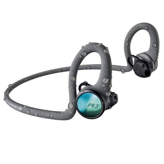 Plantronics BackBeat Fit 2100 Auriculares Inalámbricos Deportivos Gris