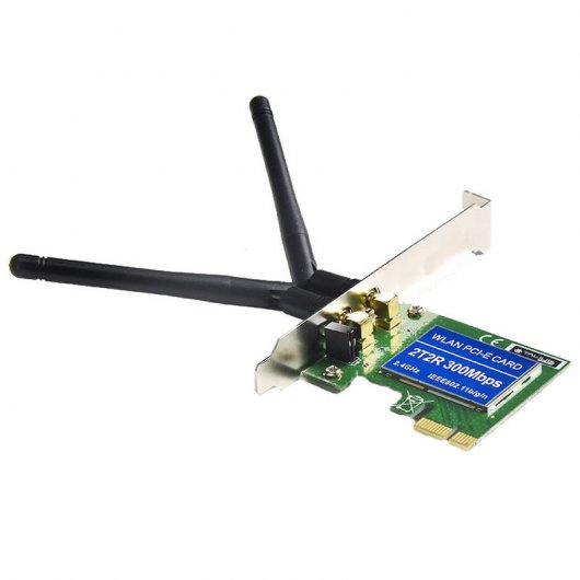 Talius TAL-PCI300-N2D Tarjeta de Red WiFi PCIe 300 Mbps
