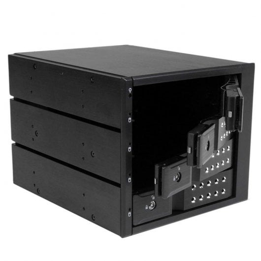 Startech Armario Rack Móvil 4 Bahías 3.5" sin Bandeja