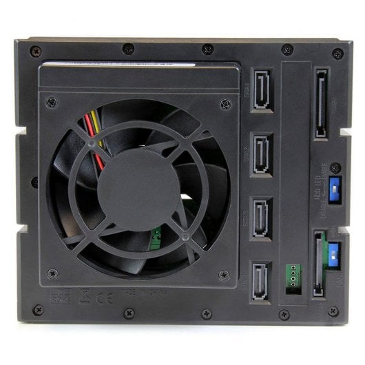 Startech Armario Rack Móvil 4 Bahías 3.5" sin Bandeja