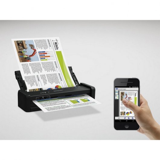 Epson WorkForce DS-360W Escáner de Documentos Portátil WiFi