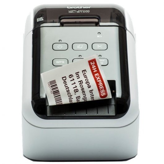 Brother QL-810W Etikettendrucker Thermodirekt Farbe 300 x 600 DPI 176 mm/sek Verkabelt & Kabellos DK WLAN