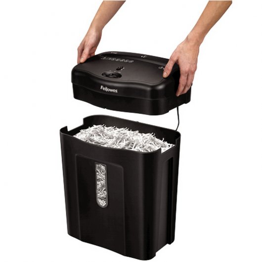 Fellowes Powershred 11C destructeur de papier Destruction croisée Noir