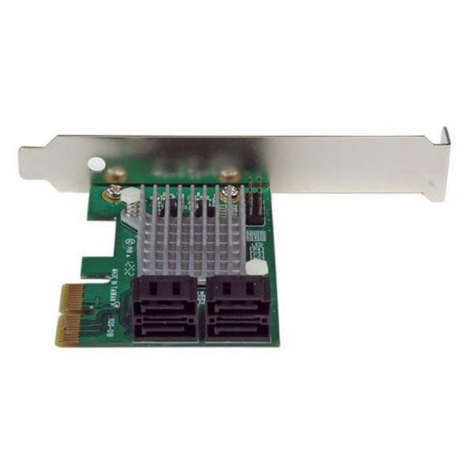 StarTech.com Carte Contrôleur RAID PCI Express 2.0 SATA III 6Gbps à 4 ports avec HyperDuo SSD Tiering - Adaptateur Contrôleur PCIe SATA 3