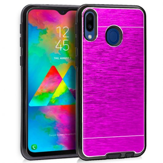 Cool Carcasa Aluminio Rosa para Samsung Galaxy M20