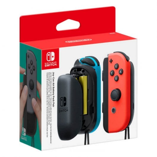 Caricabatterie Nintendo con batterie AA per Nintendo Switch Joy-Con