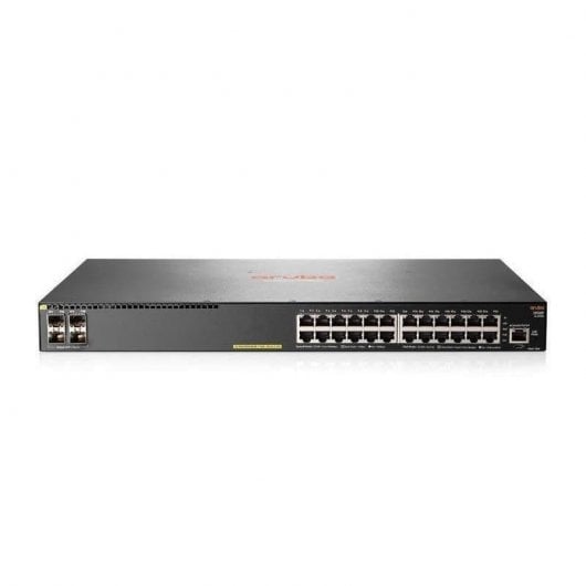 Aruba 2930F 24G PoE+ 4SFP+ Gestito L3 Gigabit Ethernet (10/100/1000) Supporto Power over Ethernet (PoE) 1U Grigio