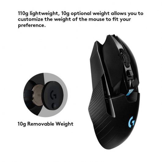 Logitech G903 Lightspeed Ratón Gaming Inalámbrico 12000DPI