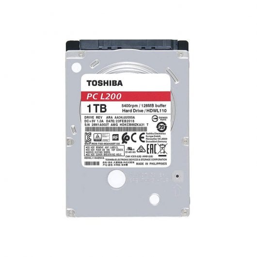 Toshiba L200 2,5" 1 TB SATA 3