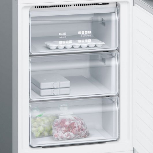 Siemens KG39FSB45 Frigorífico Combi  A+++ Negro