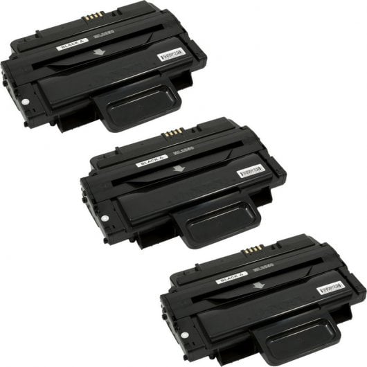 ZipZap Kompatible Tonerkartuschen Samsung D2850B Schwarz 3er-Pack