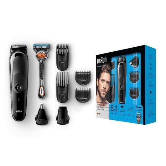 Braun Multigroomer MGK5060 Kit 8 en 1 Barbero