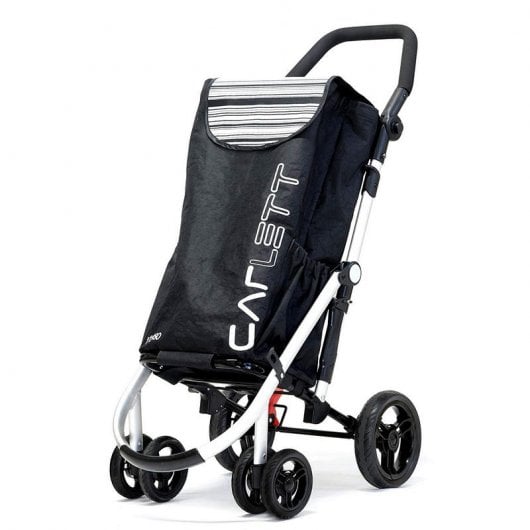 Carlett Lett460 Carro de Compra Negro