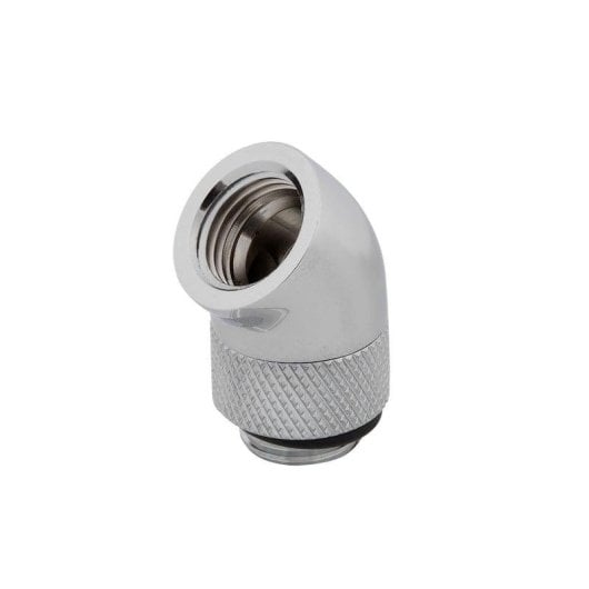 Flüssigkeitskühlung Corsair Hydro X Series 45° Drehadapter Chrom
