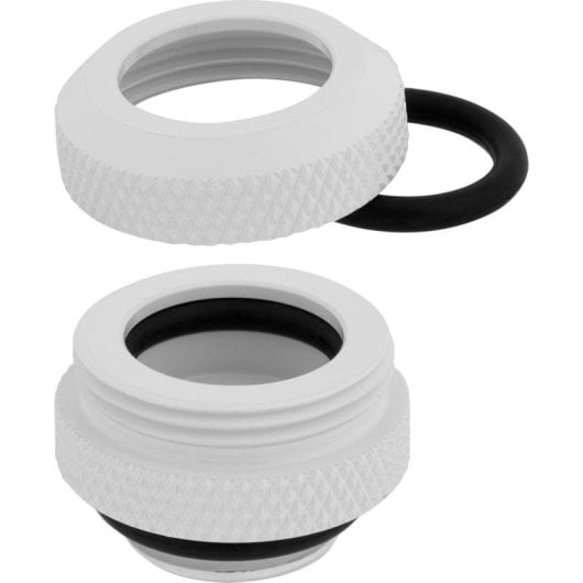 Refrigeração Líquida Corsair Hydro X Series XF 12mm OD Pack 4 Branco