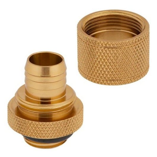Refrigeration Liquide Corsair Hydro X Series XF Compression 10/13mm Pack de 4 Doré