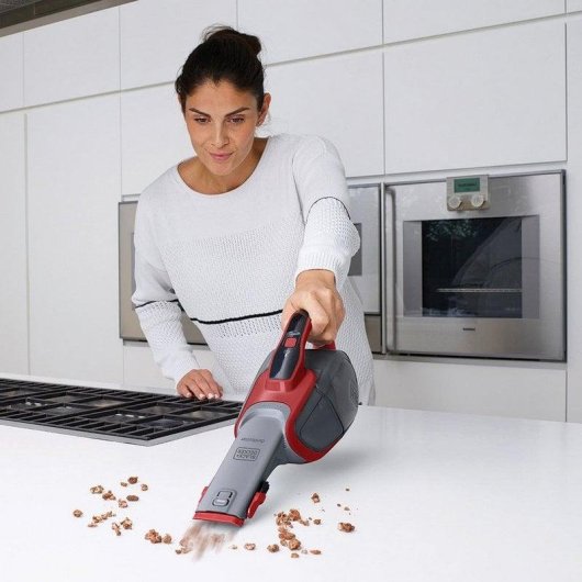 Black & Decker DVJ315J Aspirador de Mano Ciclónico sin Bolsa 10.8V