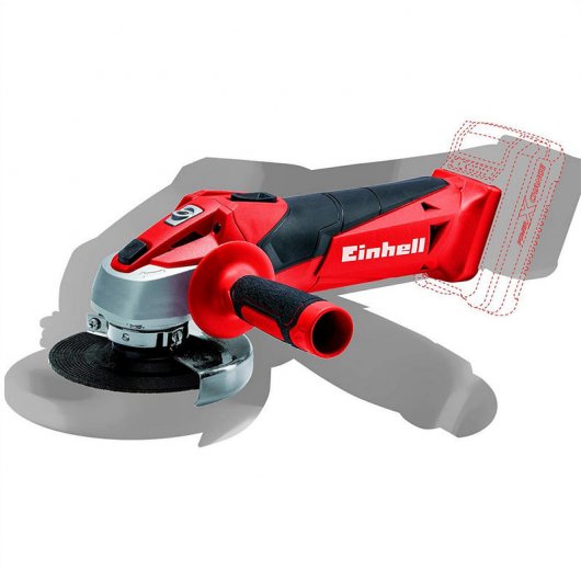 Einhell TC-AG 18/115 Li-Solo Amoladora Angular Inalámbrica 18V Rojo/Negro