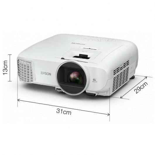 Epson EH-TW5600 Proyector ANSI 3LCD 3D FullHD 2500 Lúmenes Blanco