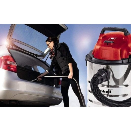 Aspirateur Poussière et Eau Einhell TC-VC 1930 S 1500W 30L Métal Système soufflant