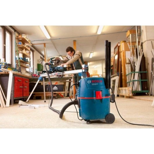 Bidone Aspiratutto Bosch GAS 20L SFC 1200W 15L Secco e Umido Filtro SFC Accessori