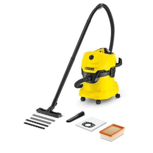 Industriestaubsauger Karcher WD 4 1100W Nass- und Trockensauger 20L Kunststoffbehälter