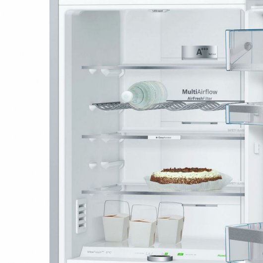 Bosch KGF39SB45 Frigorífico Combi A+++ Cristal Negro