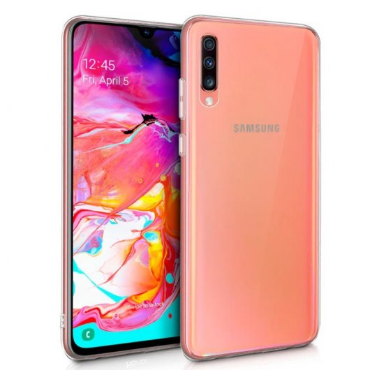 Cool Funda Silicona Transparente para Samsung Galaxy A70