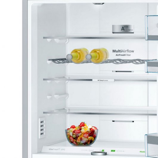 Bosch KGF49SB40 Frigorífico Combi A+++ Cristal Negro