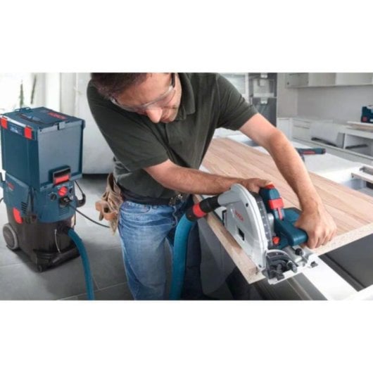 Aspirateur Poussière et Eau Bosch GAS 35 M AFC 1380W 35L Filtre PES Usage Professionnel