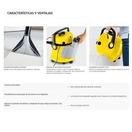 Karcher SE 4001 Lava-Aspirador 1400W