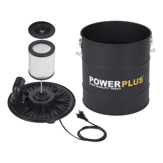 PowerPlus POWX300 Aspiradora de Cenizas 1200W