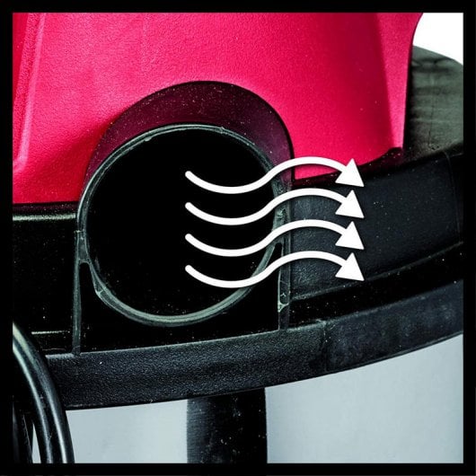 Einhell TC-VC 1812S Staubsauger für Nass- und Trockenarbeiten, 1250 W